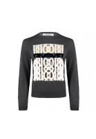 Christian Dior Gray Sequin Sweater