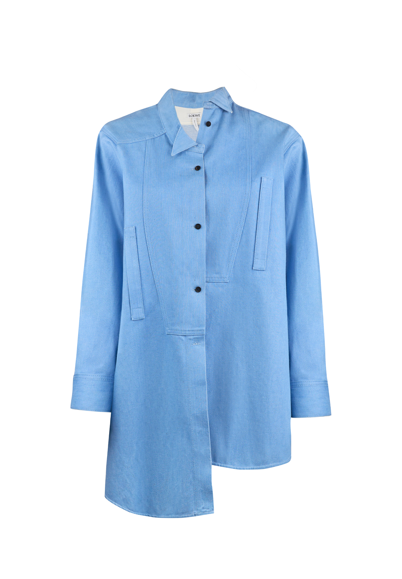 Loewe Asymmetrical Denim Shirt