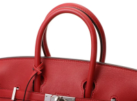 Hermès Birkin 25 Red Swift Bag
