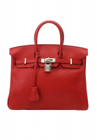 Hermès Birkin 25 Red Swift Bag