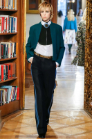 Chanel Dark Green Tweed Jacket