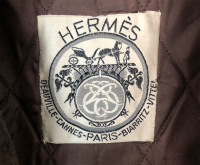 Hermès Brown Suede Coat