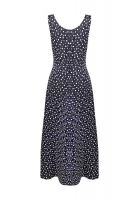 Escada Black Dress With Polka Dots