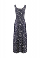 Escada Black Dress With Polka Dots