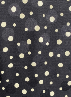 Escada Black Dress With Polka Dots