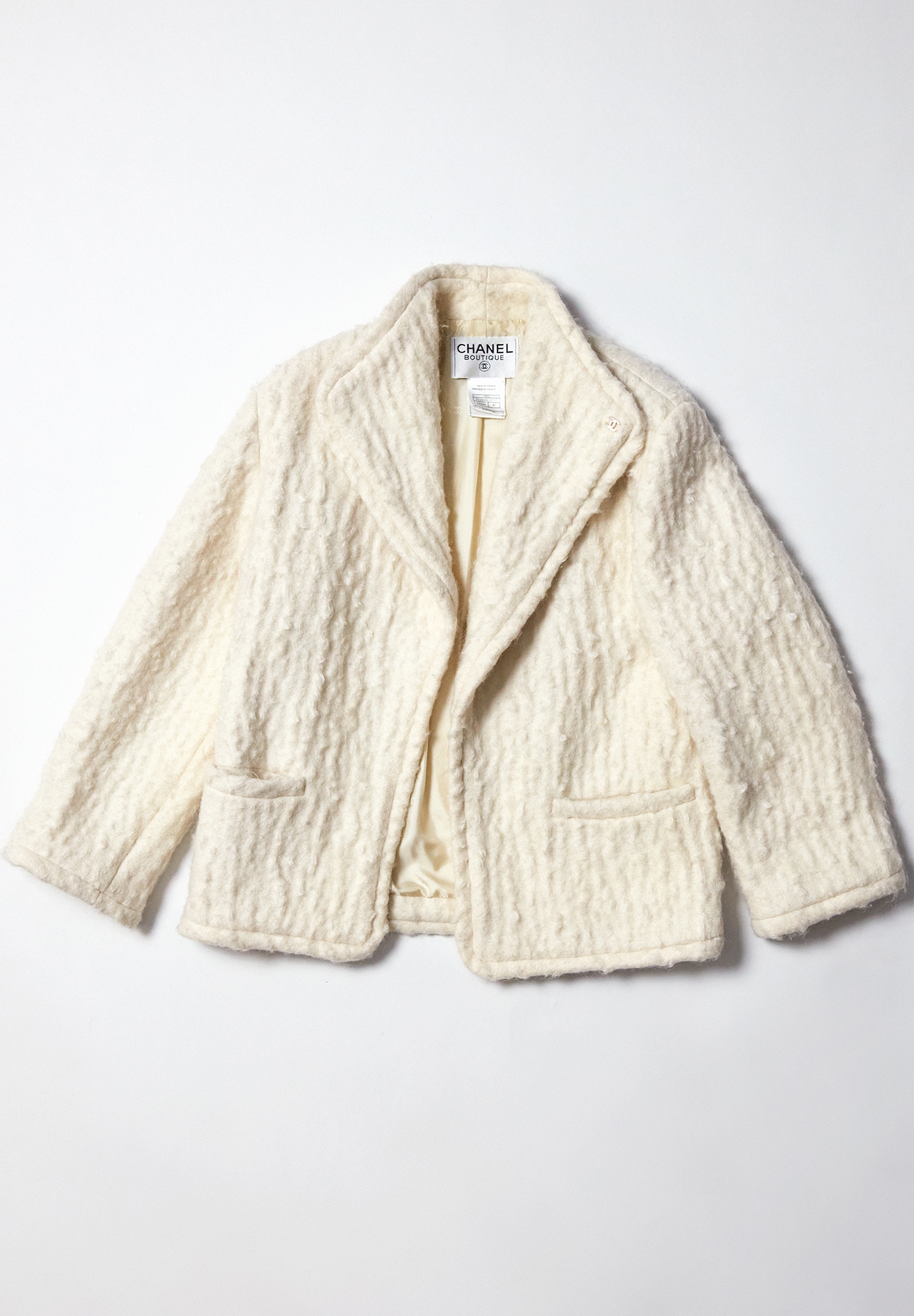 Chanel Mohair And Soft Wool Jacket