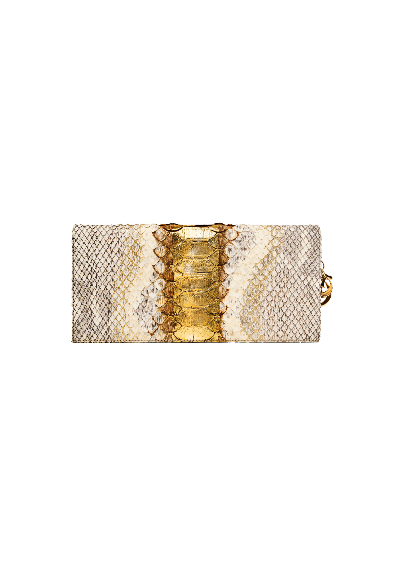 Christian Dior Python Skin Clutch