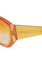 Chanel Sunglasses With Orange Frames