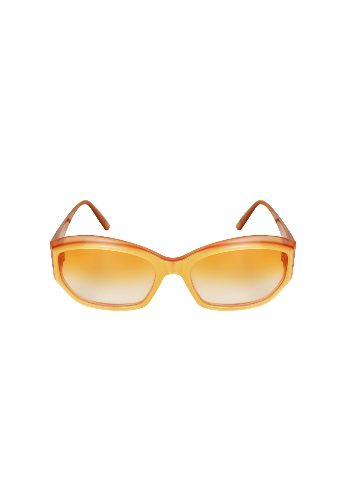 Chanel Sunglasses With Orange Frames