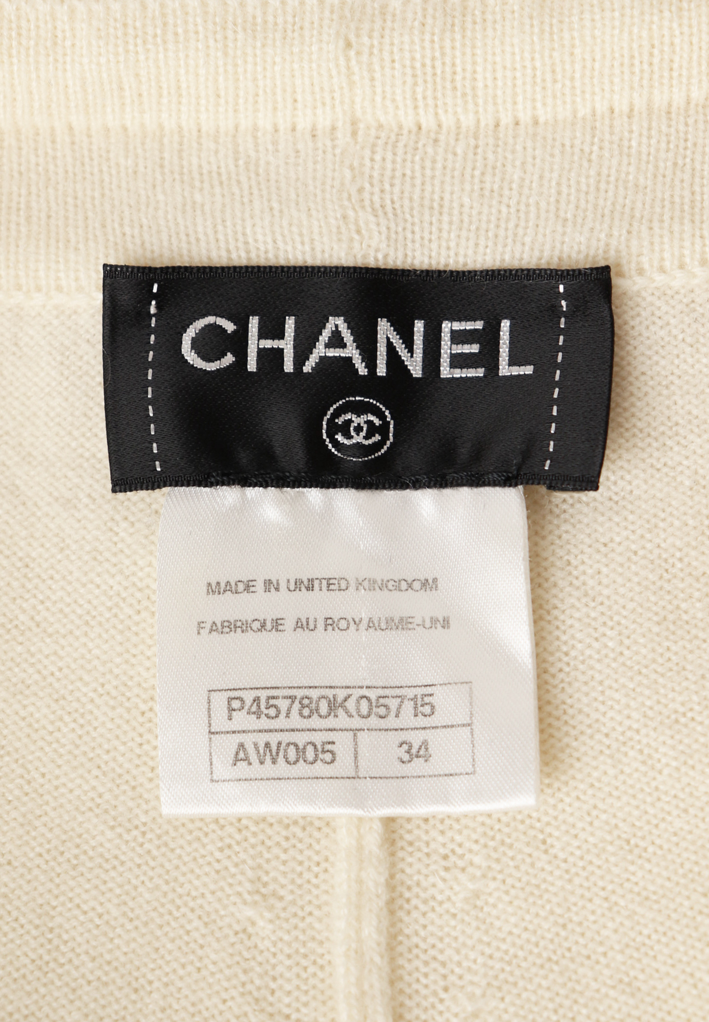 Chanel Cashmere Trousers