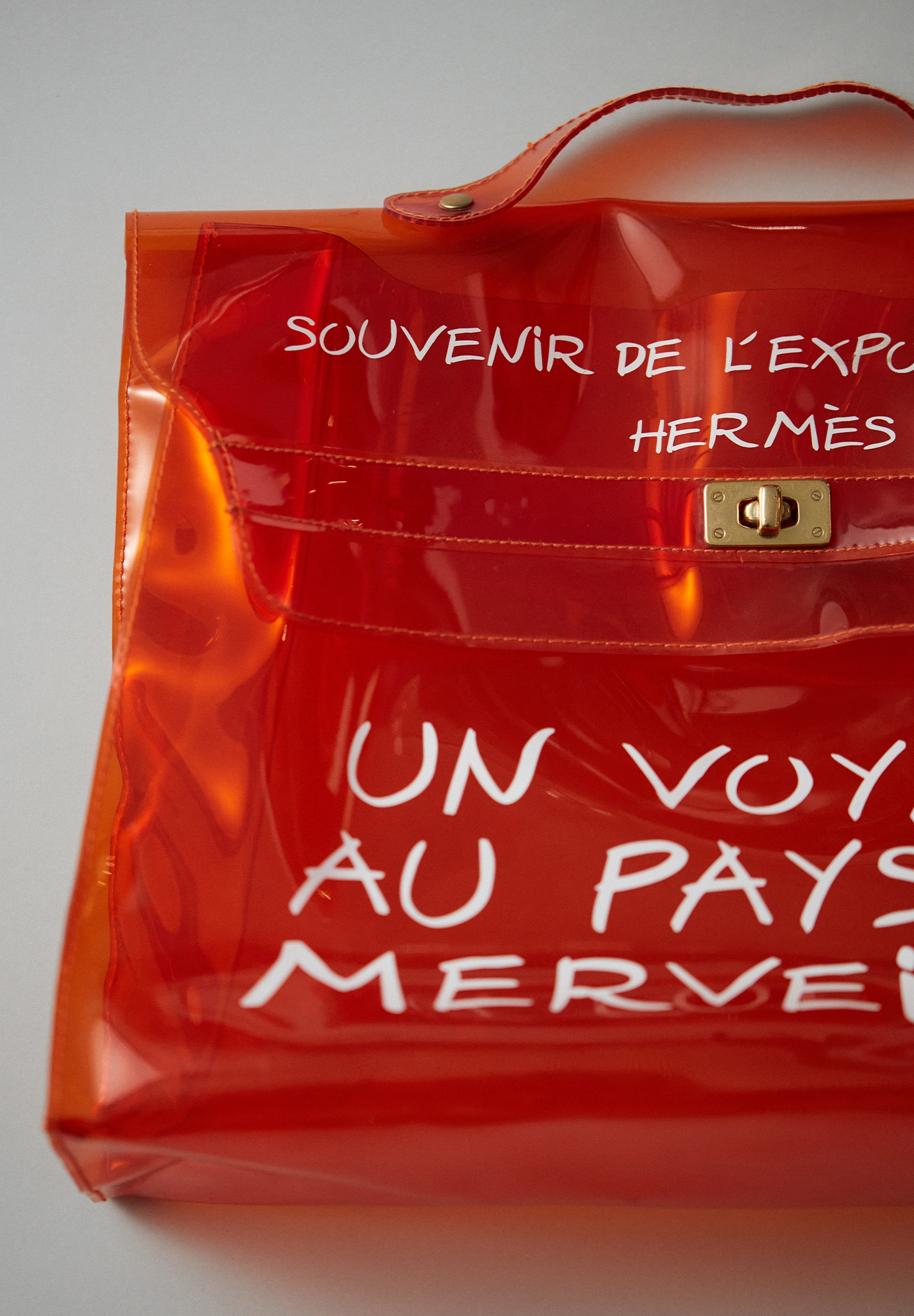 Hermès Vinyl Kelly 40 Bag