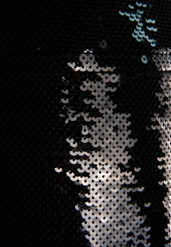 Черные кюлоты Celine с пайетками