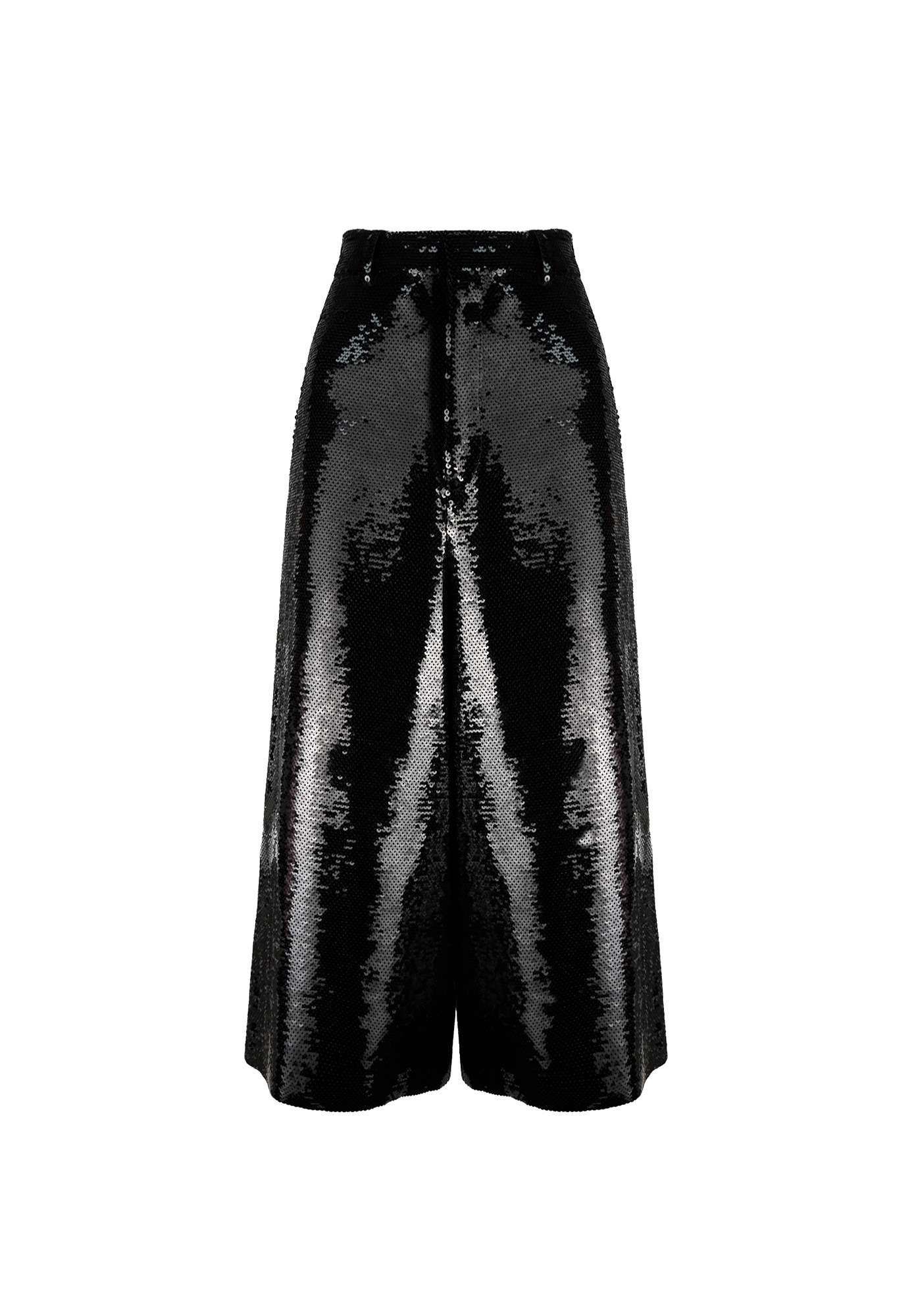 Celine Black Sequin Culottes