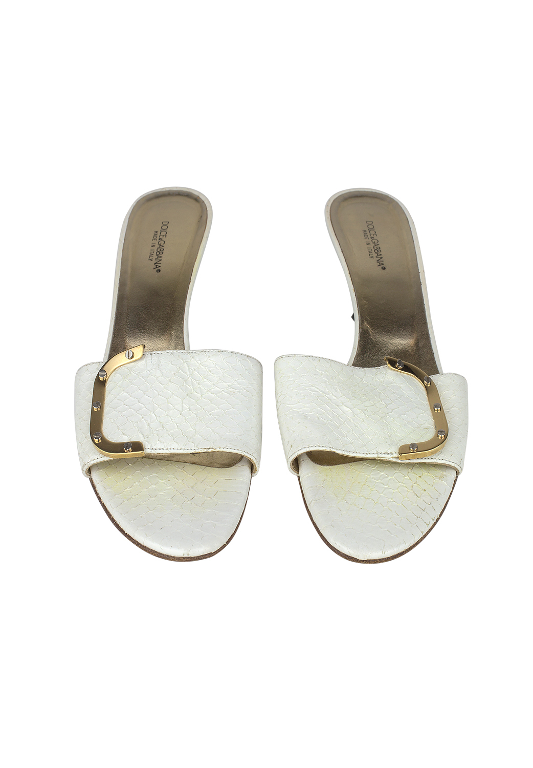 Dolce&Gabbana White Sandals