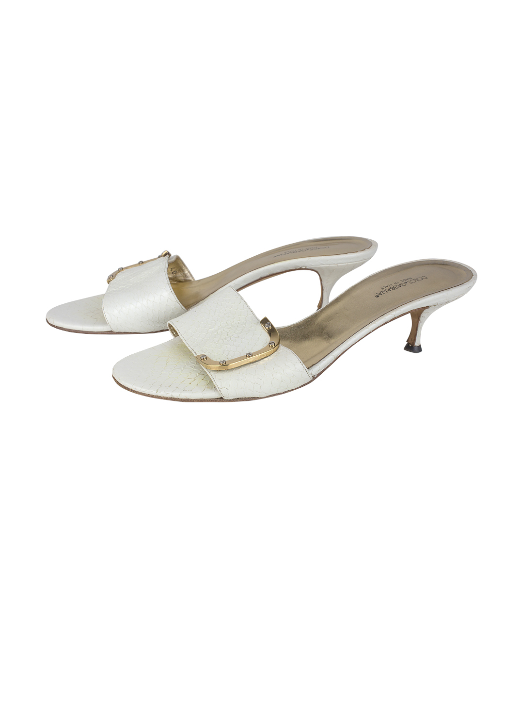 Dolce&Gabbana White Sandals