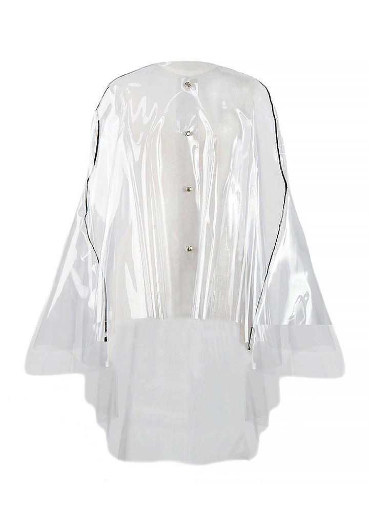 Yves Saint Laurent Transparent Cape