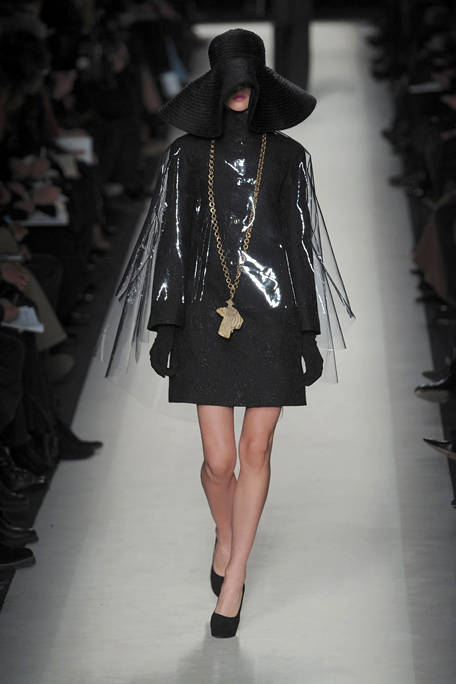 Yves Saint Laurent Transparent Cape