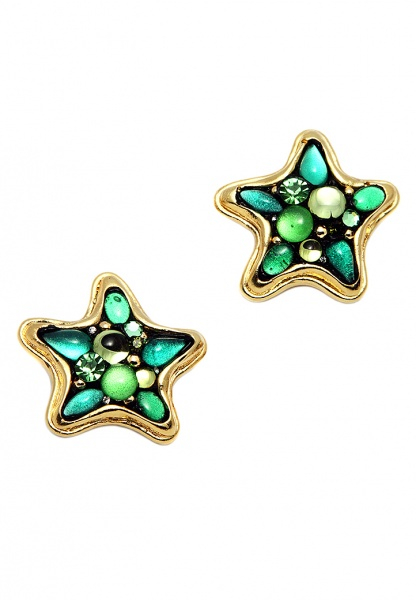 J-de-G Starfish Clip-On Earrings
