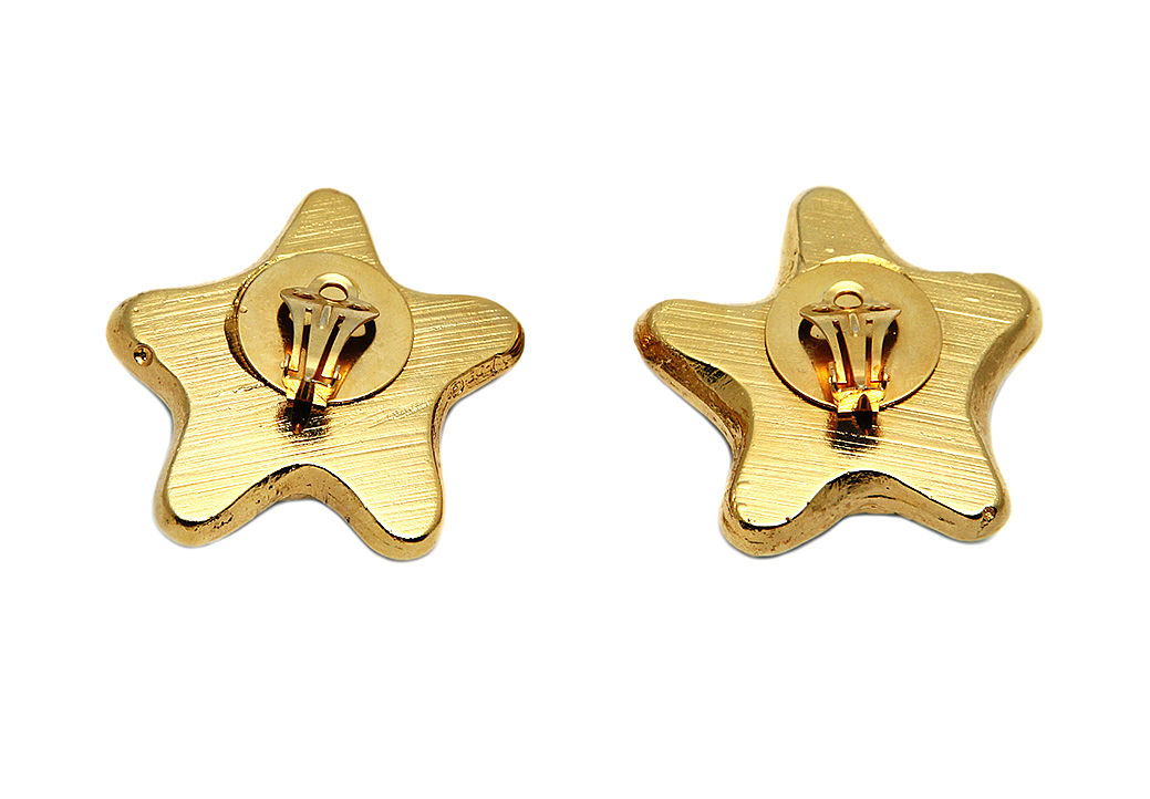 J-de-G Starfish Clip-On Earrings