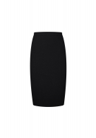 Chanel Black Skirt With Logo Buttons