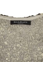 Balmain Golden Tunic With Sequins