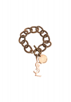 Yves Saint Laurent Chain Bracelet with Logo Charm