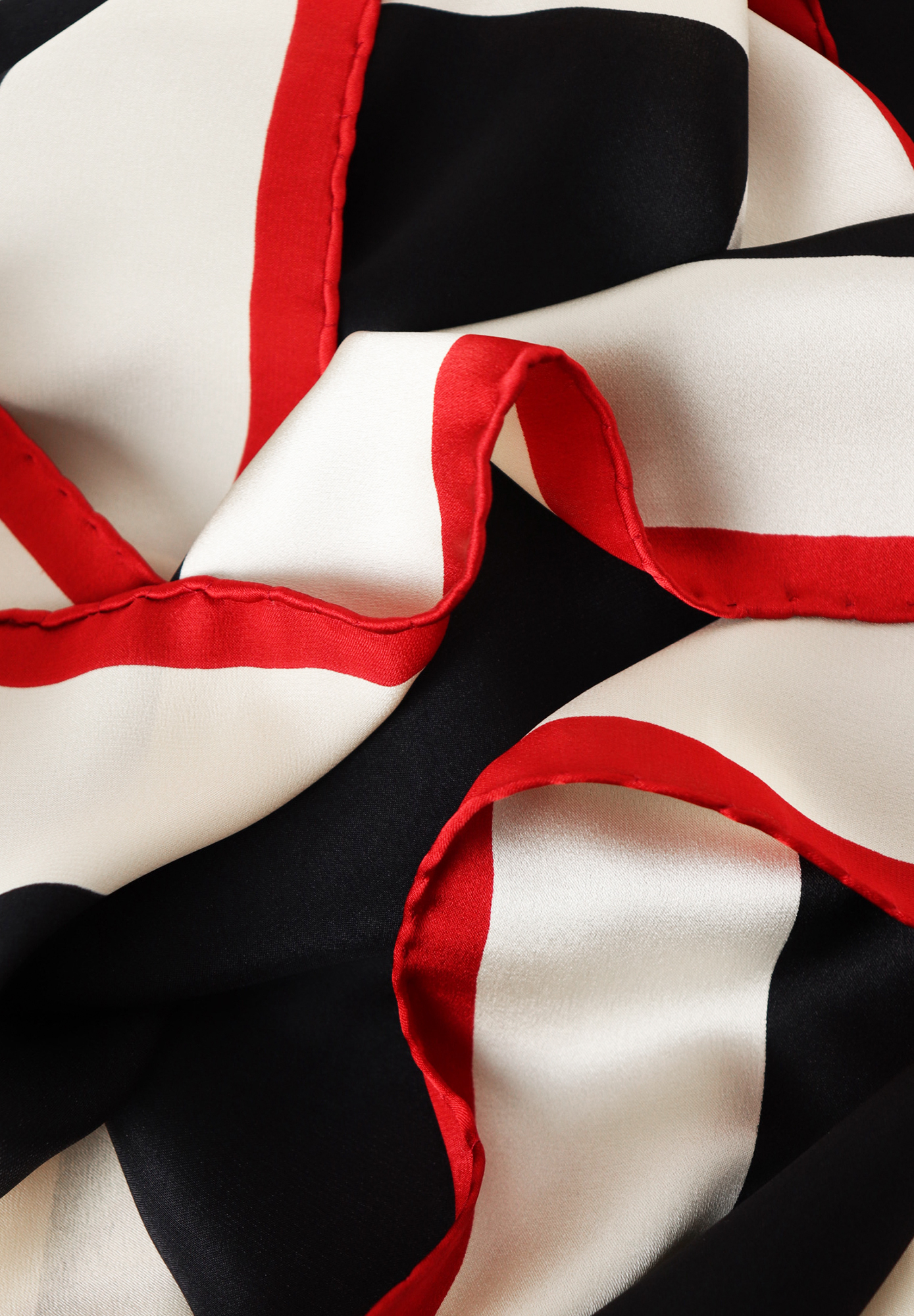 Chanel Silk Scarf With A Bow