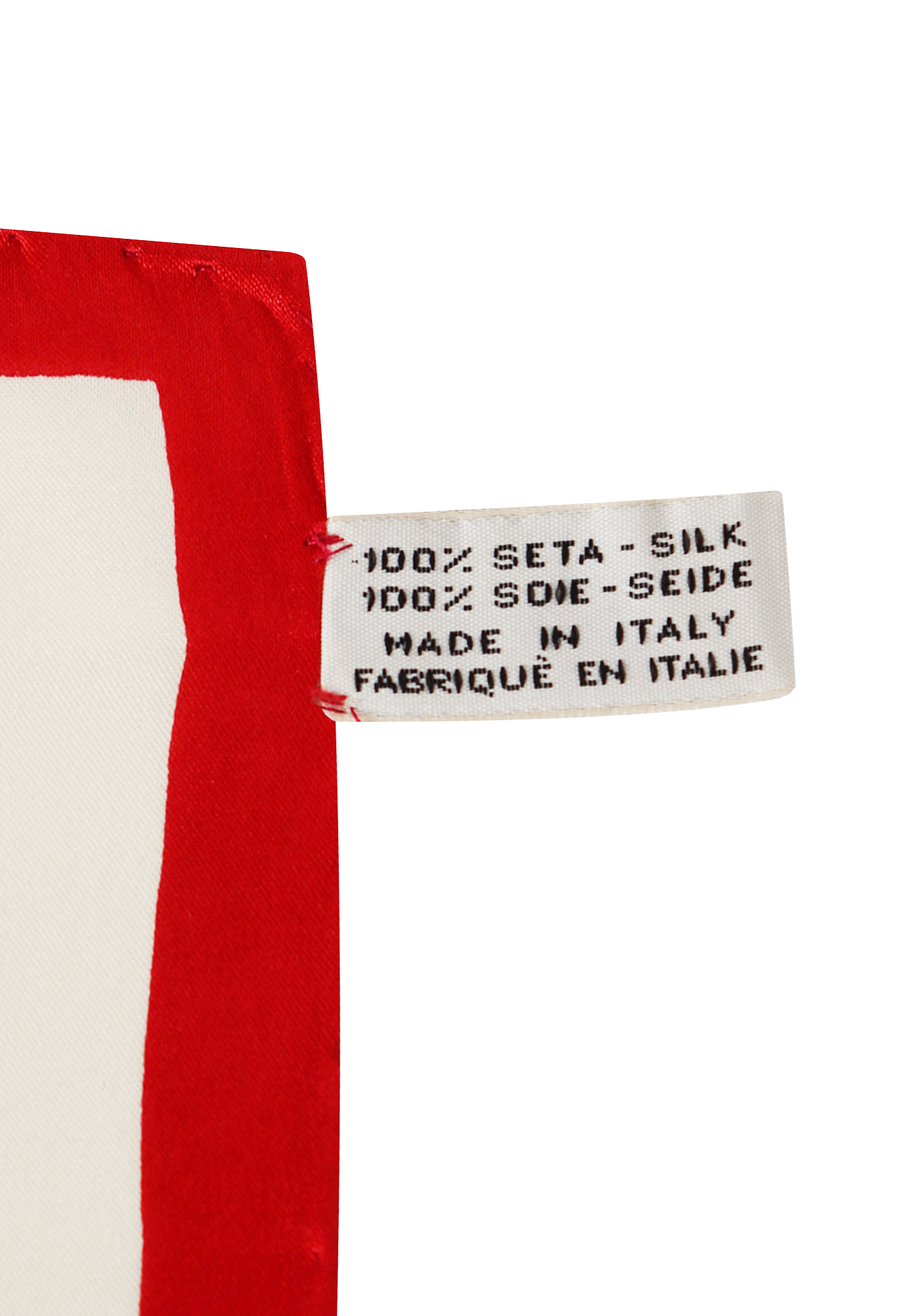 Chanel Silk Scarf With A Bow