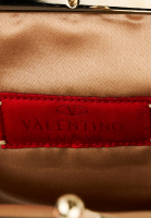 Silver Crystal-Embellished Valentino Bag