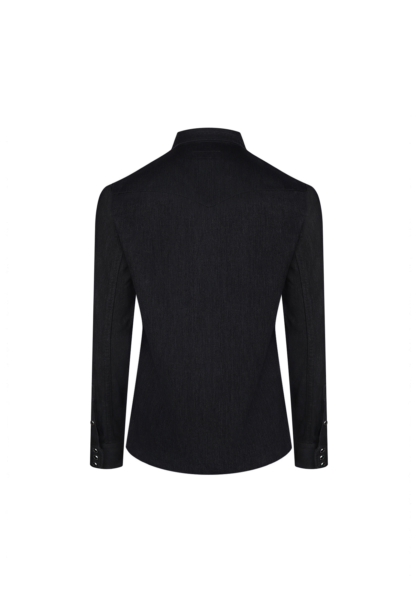 Saint Laurent Black Denim Shirt