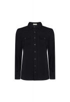 Saint Laurent Black Denim Shirt
