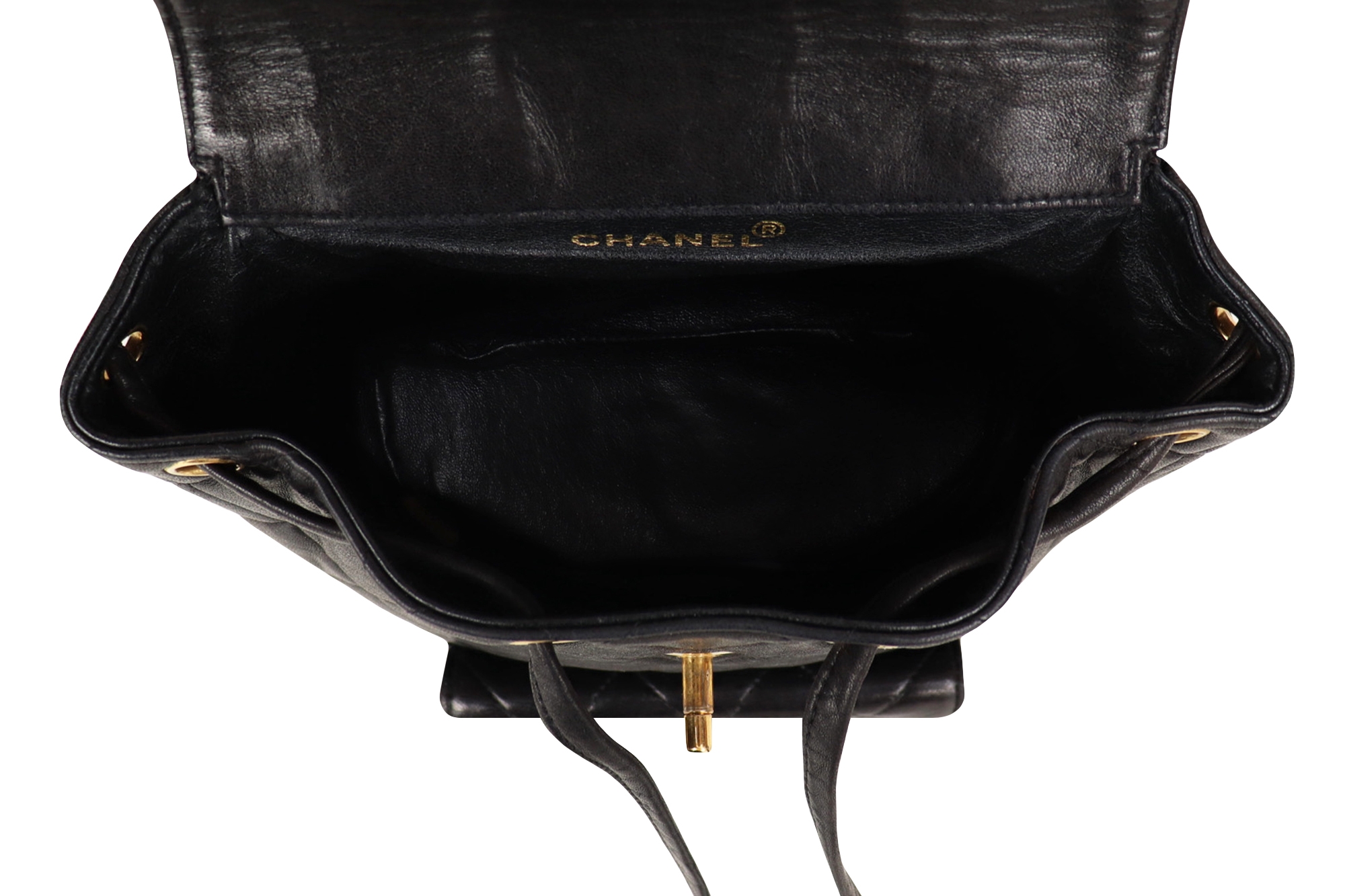 Chanel Duma Black Backpack