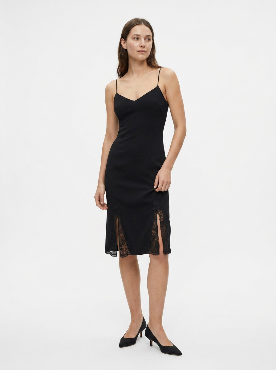 Christian Dior Black Lace Dress