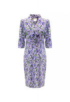Yves Saint Laurent Flower Print Dress