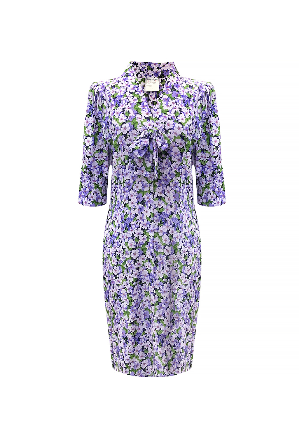 Yves Saint Laurent Flower Print Dress