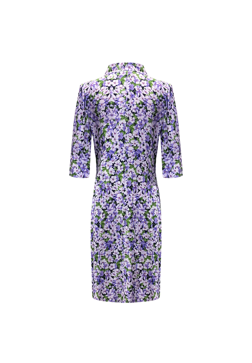 Yves Saint Laurent Flower Print Dress