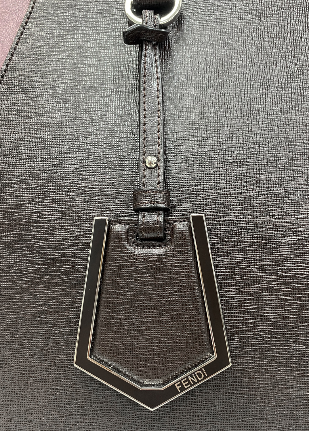 Fendi 2Jours Multicolor Leather Tote Bag