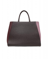 Fendi 2Jours Multicolor Leather Tote Bag