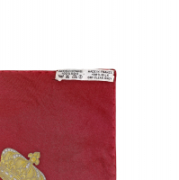 Hermès Les Tambours Silk Scarf