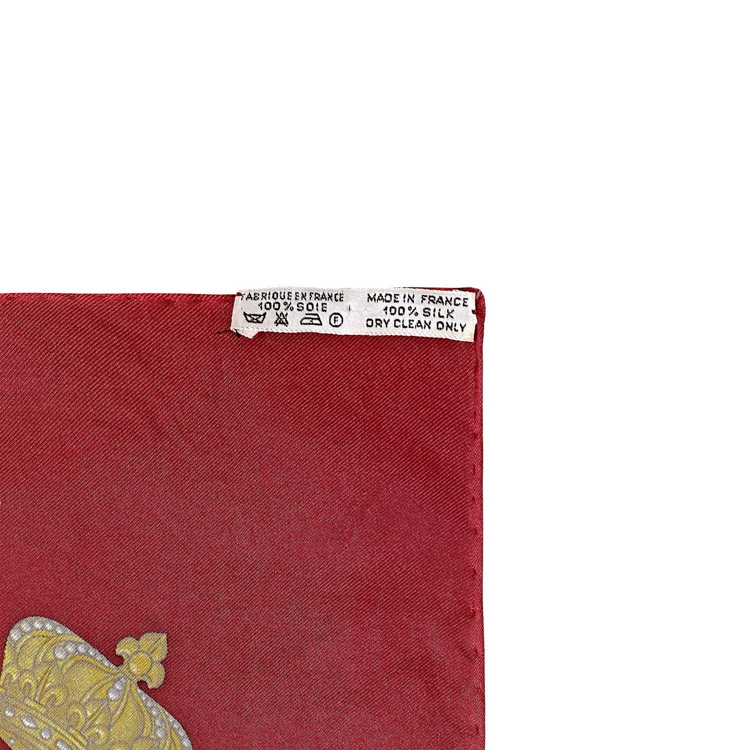 Hermès Les Tambours Silk Scarf