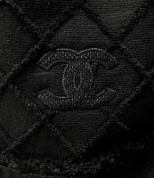 Chanel Black Quilted Skirt