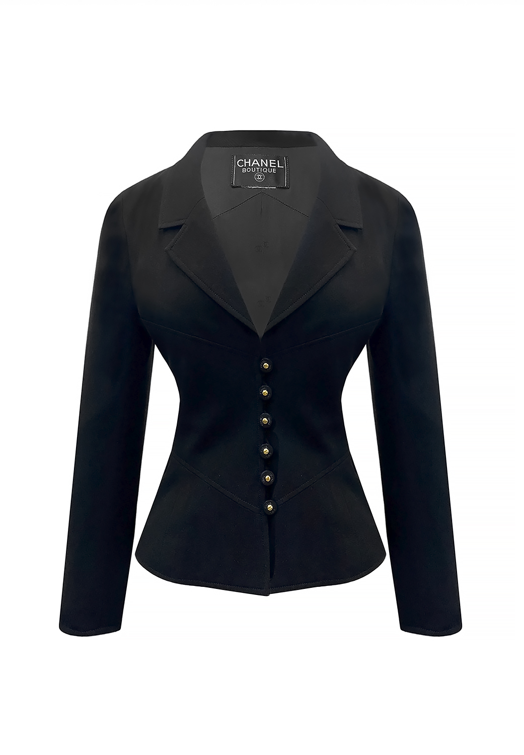 Chanel Black Wool Jacket