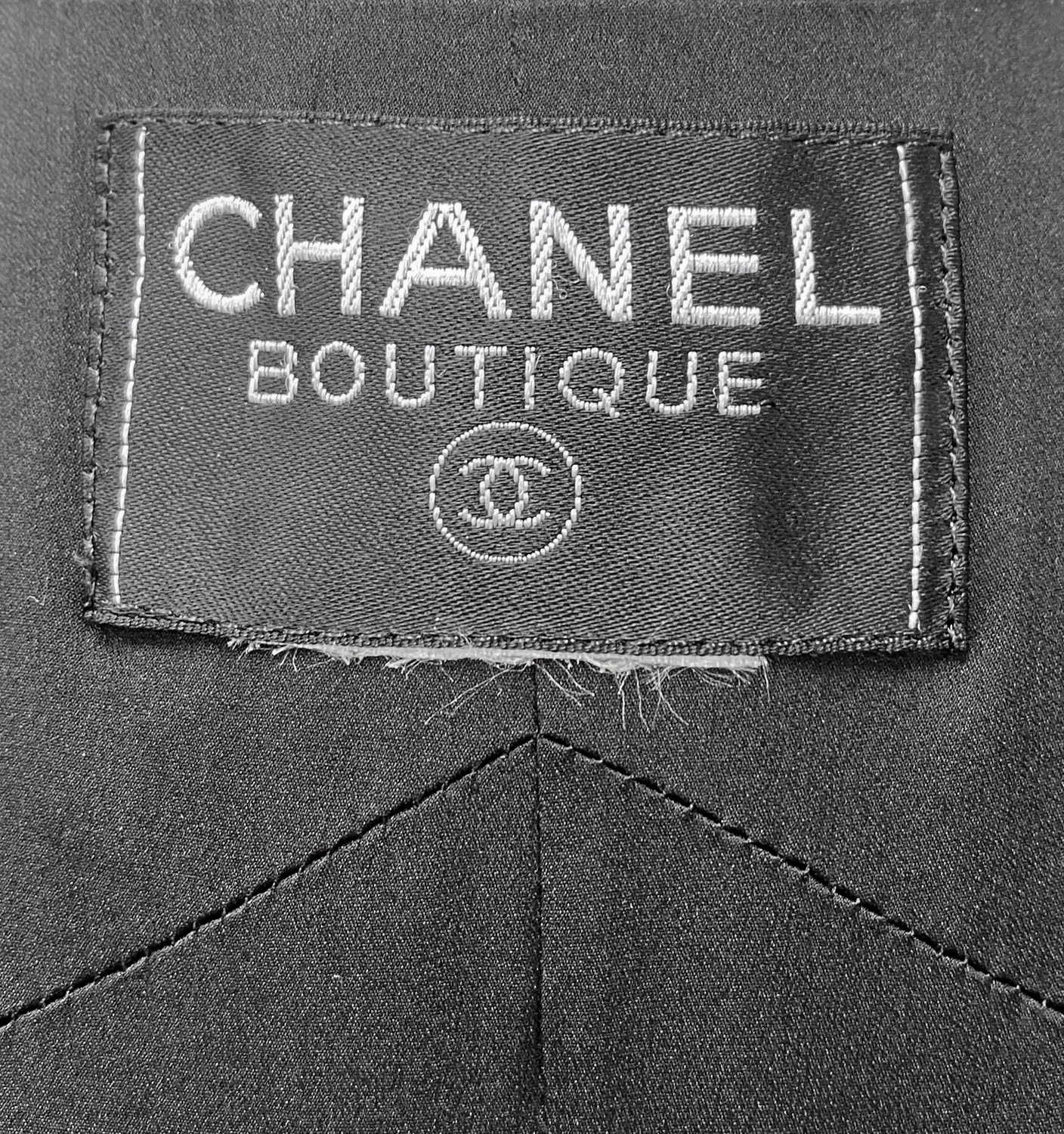 Chanel Black Wool Jacket