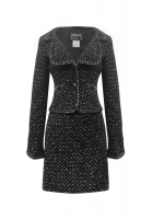 Chanel Grey Mohair Suit