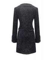 Chanel Grey Mohair Suit