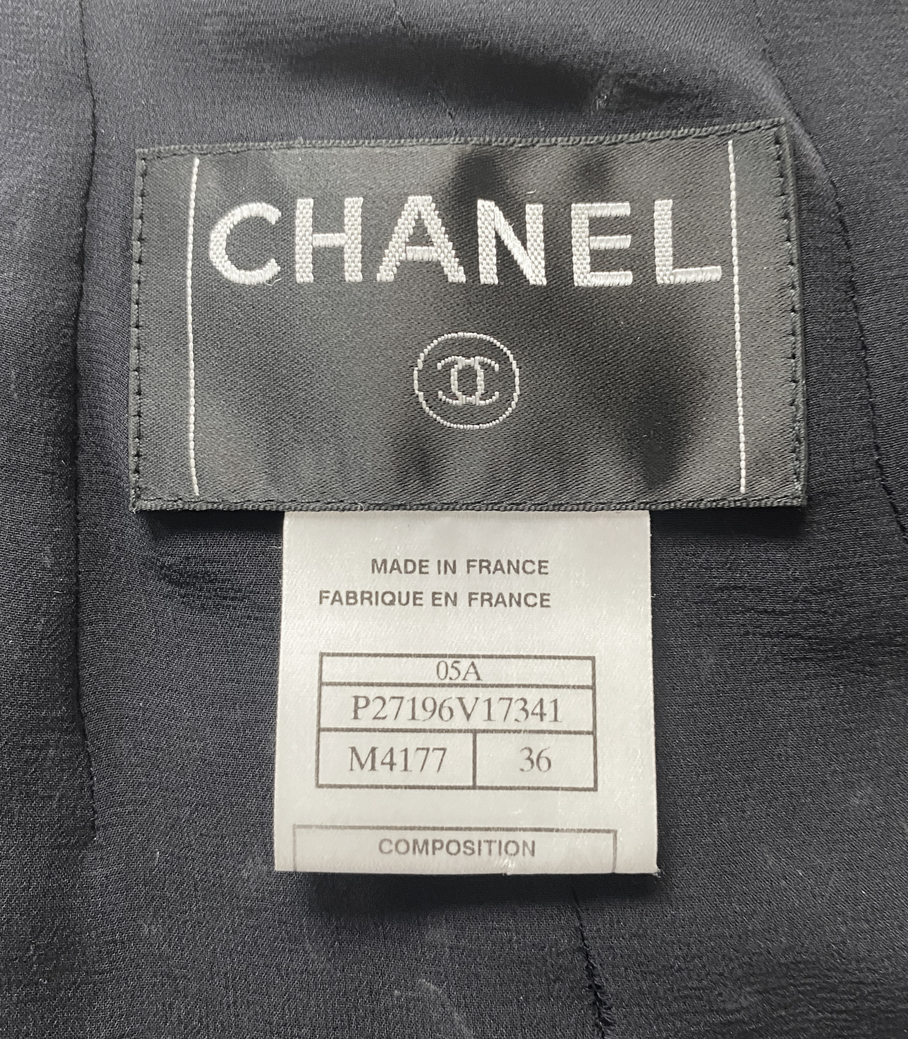 Chanel Grey Mohair Suit