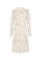 Bottega Veneta Trench Coat With Floral Print