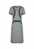 Chanel Grey Tweed Dress