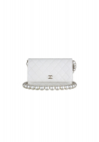 Chanel Pearl White Wallet On Chain Bag