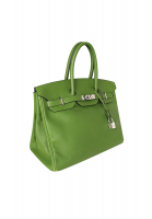 Hermès Birkin 35 Pelouse Swift Bag
